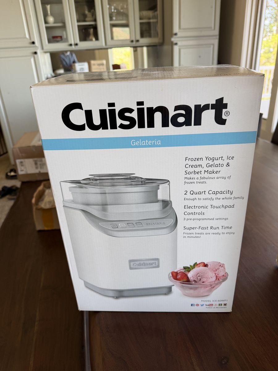 Cuisinart Gelato & Ice Cream Make (New in Box)