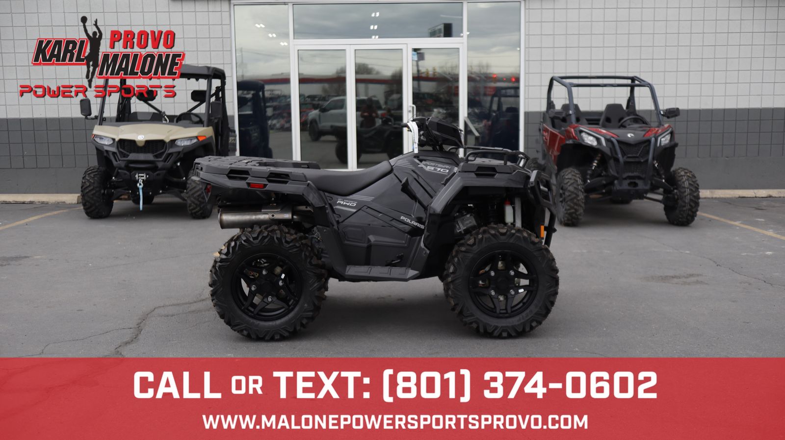 2026 Polaris Sportsman 570 Trail Onyx Black - P230
