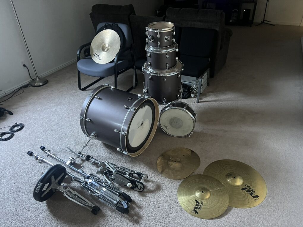 FULL Gretsch Drum Set