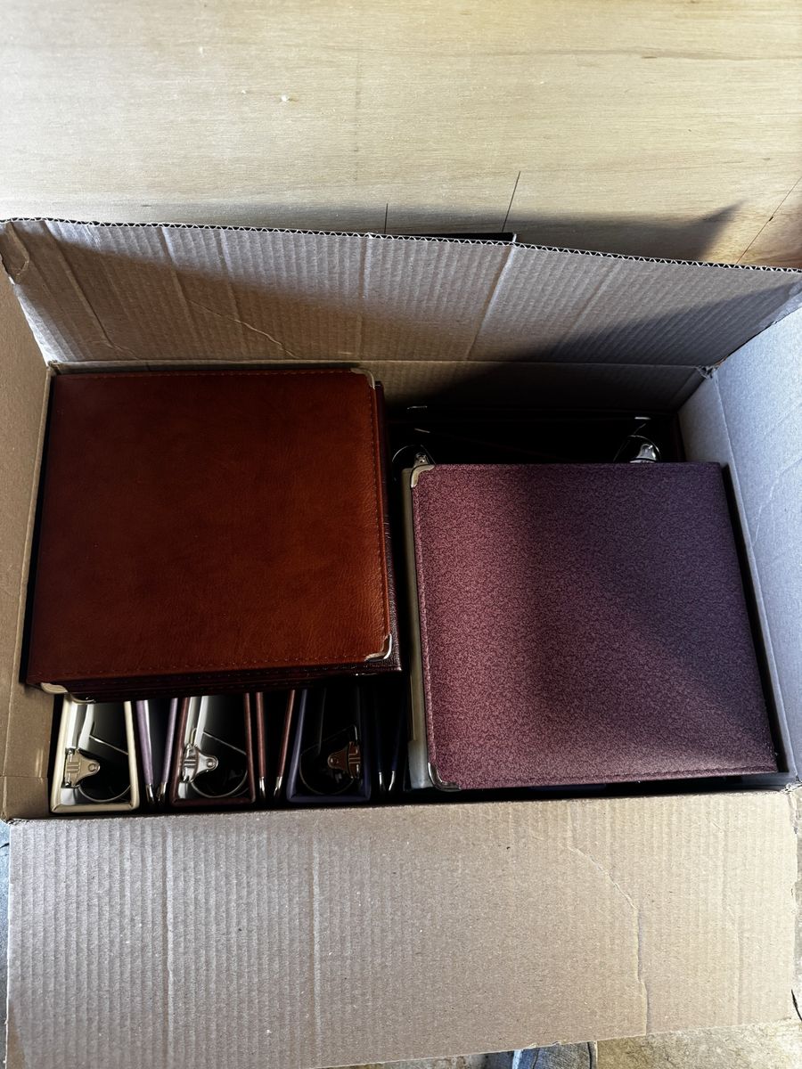 Lot of 19 Padded Photo Albums & Scrapbook Binders - Assorted Colors