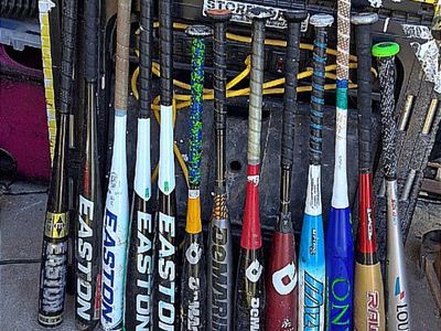 Easton, DeMarini, Mizuno, Onyx, Louisville Slugger, Rawlings Baseball & Softball Bat Lot