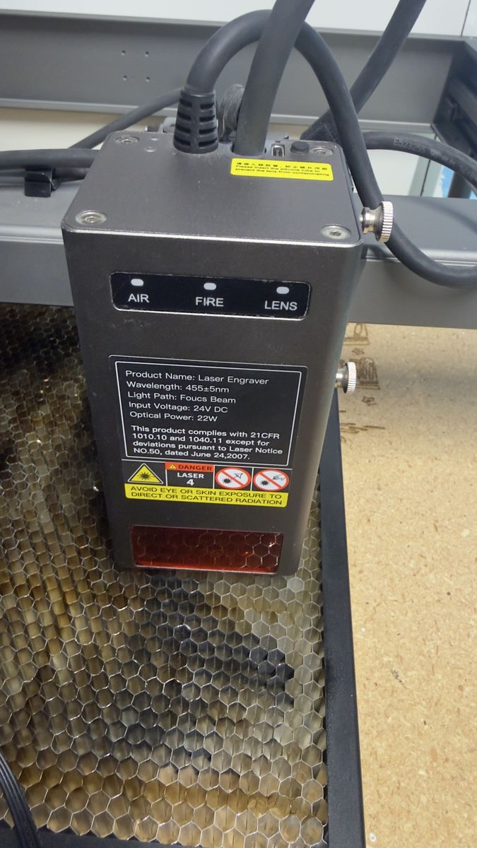 Creality Falcon 2 22W Laser Engraver & Cutter with Rotary Kit - Project Ready