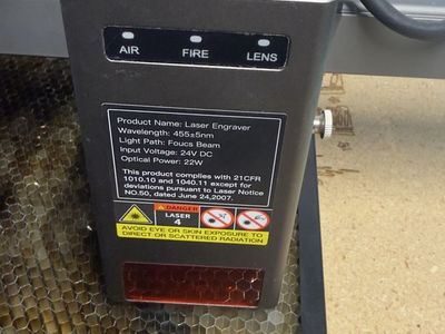 Creality Falcon 2 22W Laser Engraver & Cutter with Rotary Kit - Project Ready