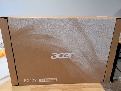 Acer 24” IPS Monitors (B247Y) - (2 Available)