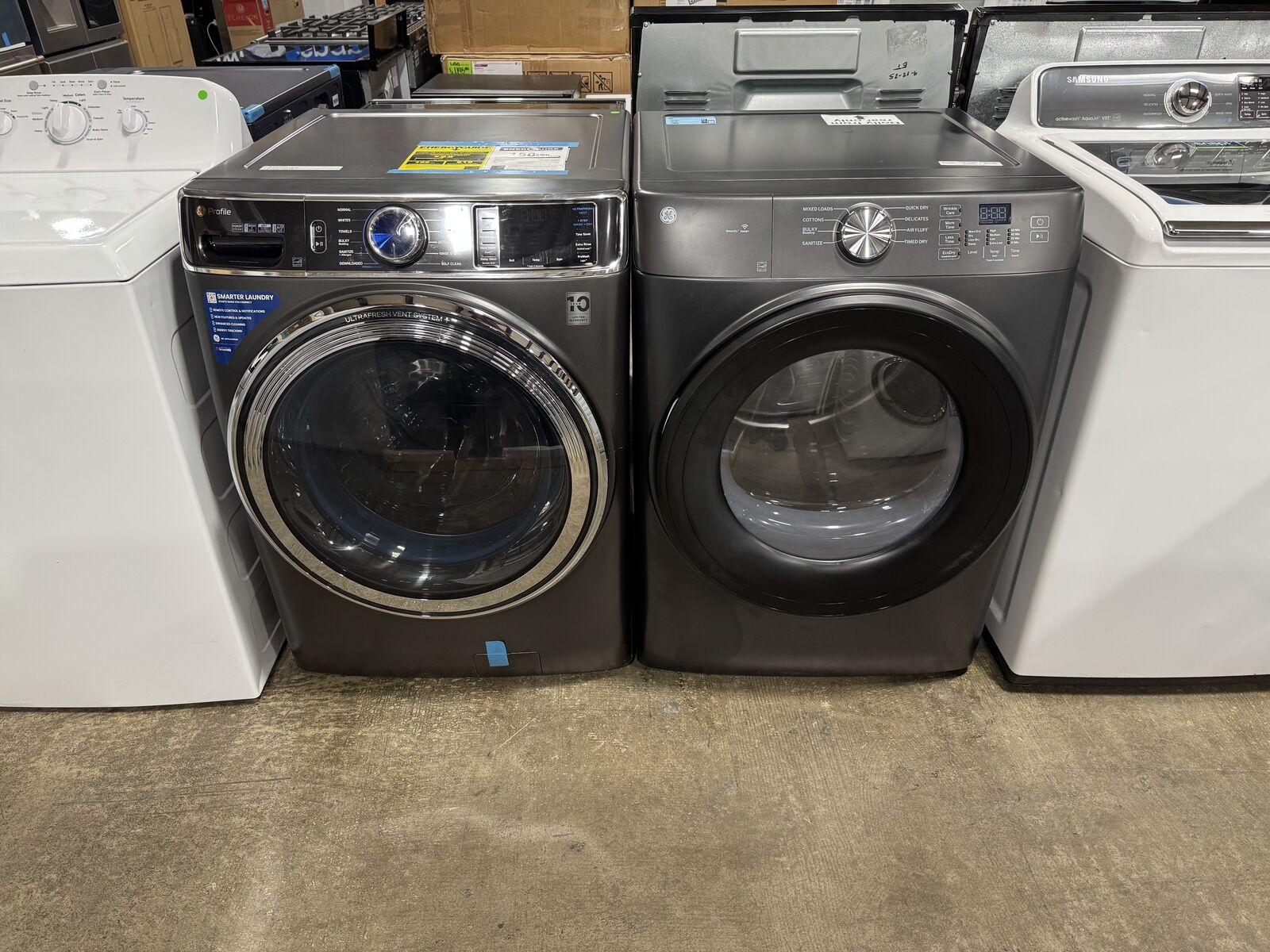 LARGE CAPACITY GE FRONT LOAD SET