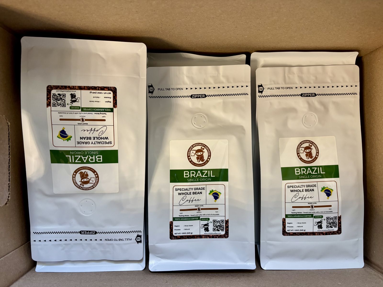 BATCH SALE! 20 Bags Brazilian Specialty Coffee Lot - $95