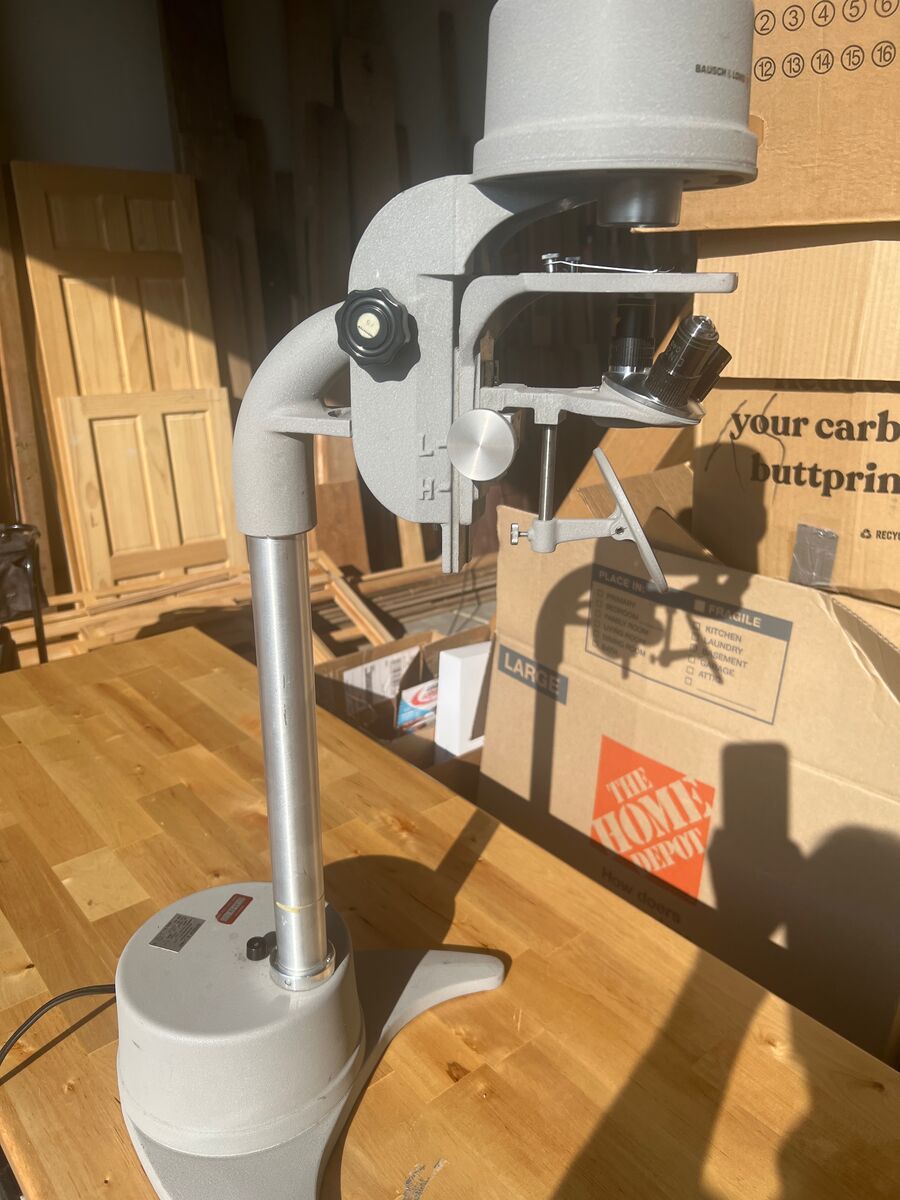 Bosch and Lomb classroom projector for presentations