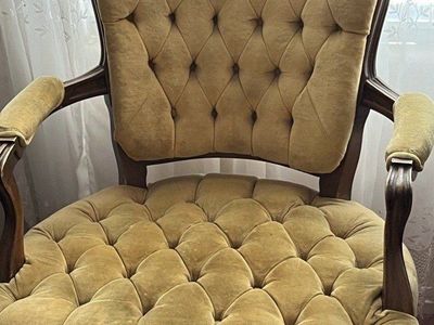 Antique vintage loveseat and chairs