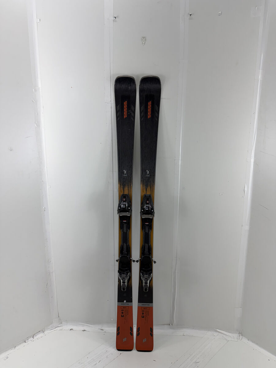 Good condition K2 Disruption 82Ti 163cm Skis w/ Marker MXCELL 12.0 TCx Demo GW bindings