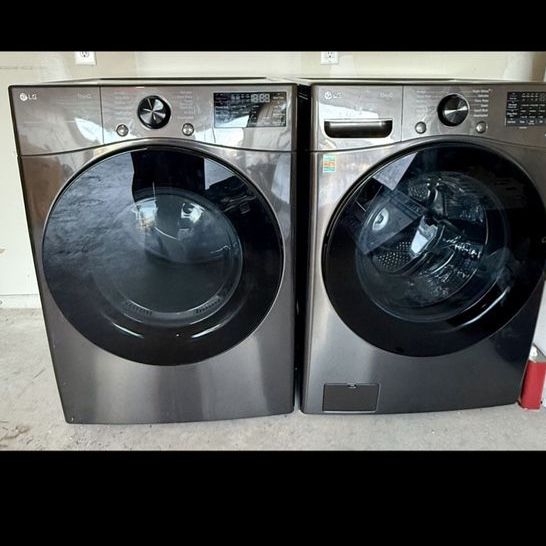 Like New LG ThinQ Front Load Washer & Dryer Set - Only 1 Month of Use