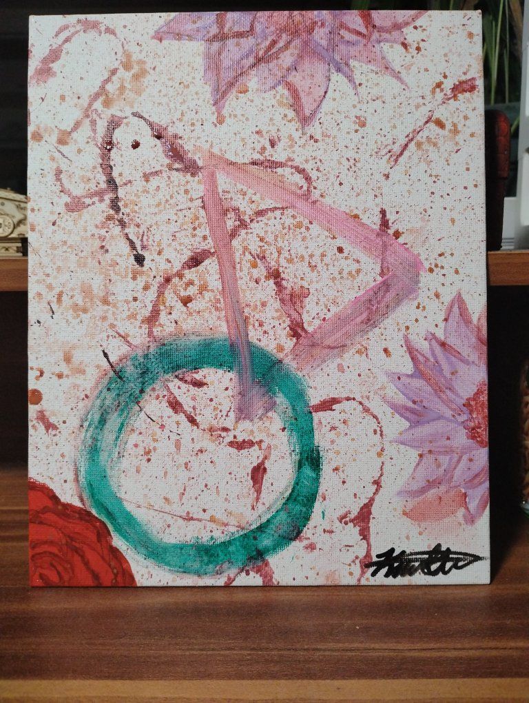 BEAUTIFUL ABSTRACT REALITY PAINTING