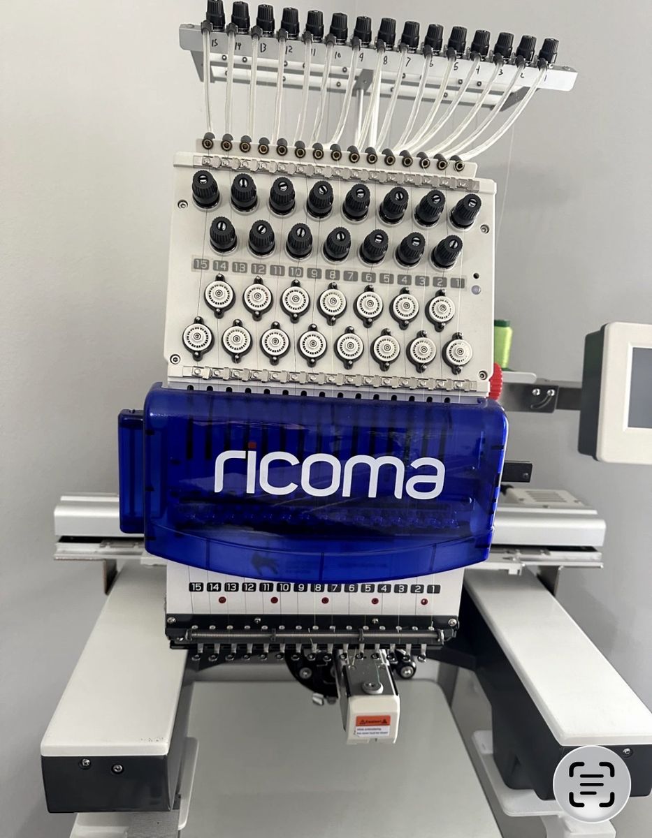 Ricoma 1501 - 15 Needle Commercial Enbroidety Mach