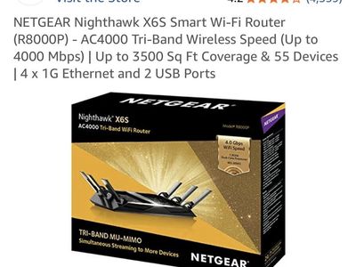 Netgear Router up to speed 4000 mgps