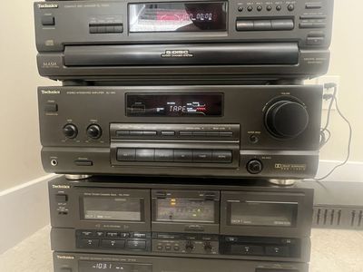 Technics stereo rack system