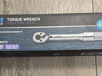 Capri Tools 1/4" Torque Wrench