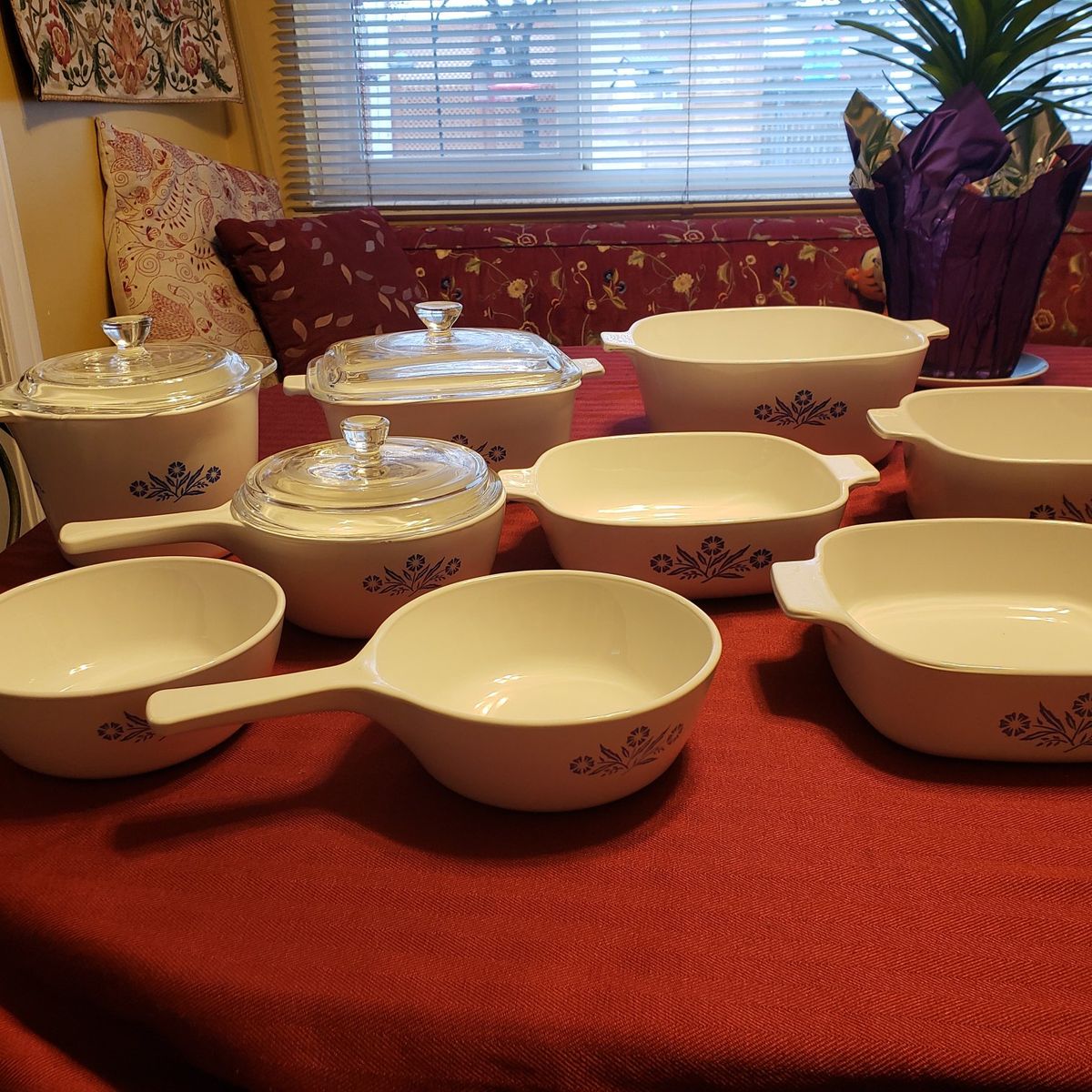 Classic Vintage Corning Ware 12-piece set