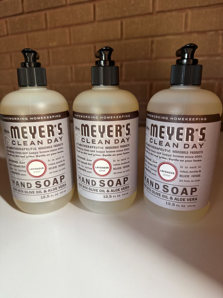 Mrs Meyer’s lavender soap