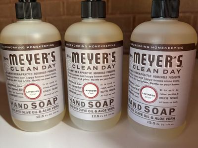Mrs Meyer’s lavender soap