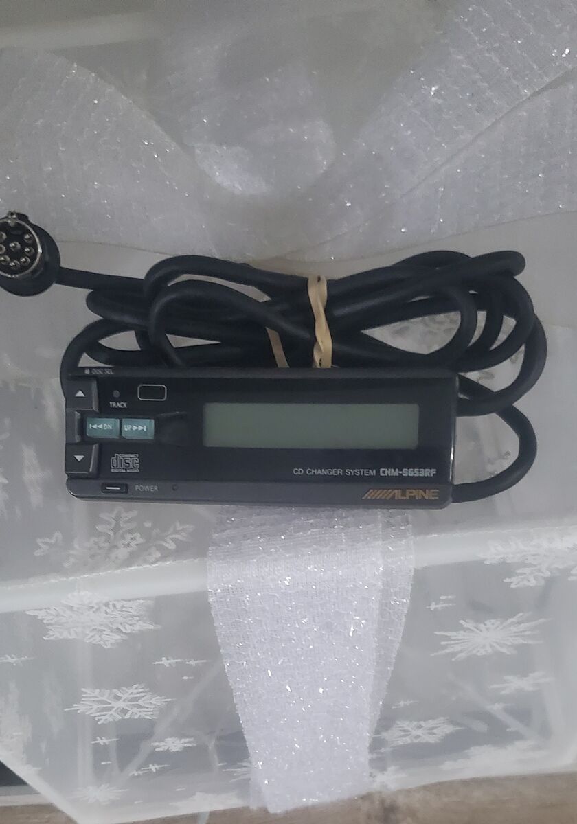 ALPINE CHM-5653RF CD Changer System controller faceplate