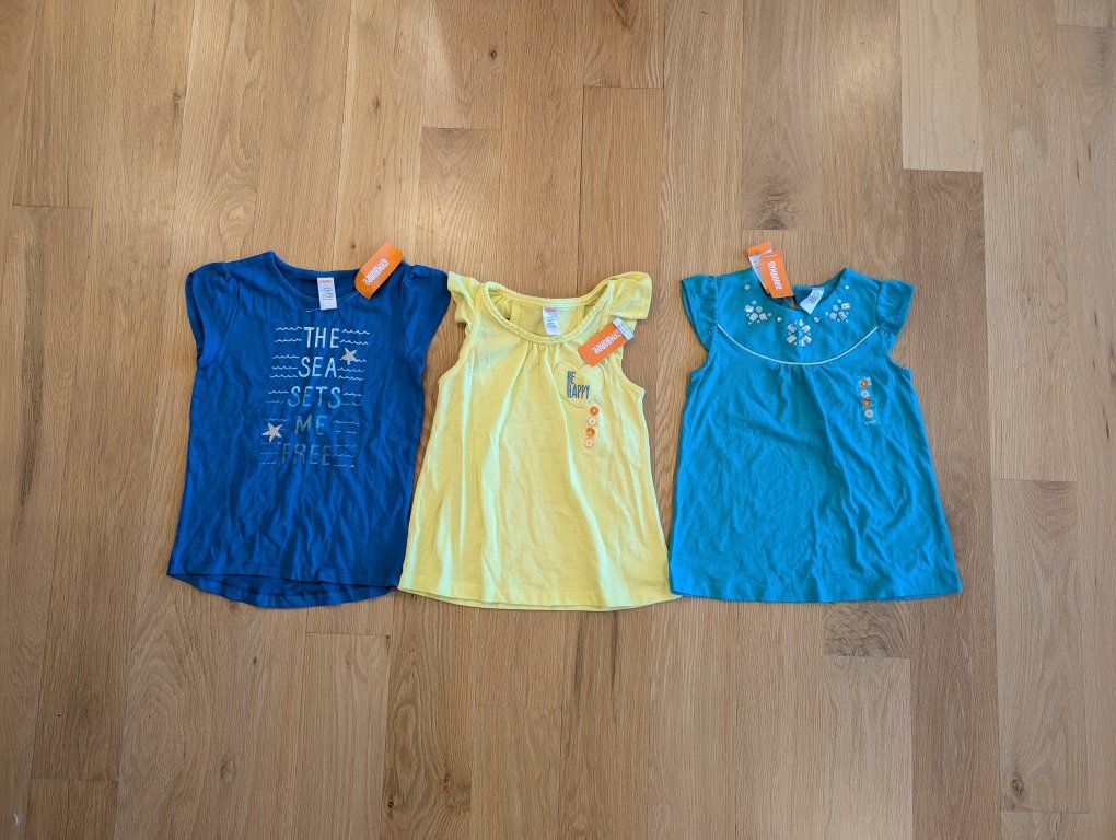 3 New With Tags Gymboree Girls Tops - Size 8