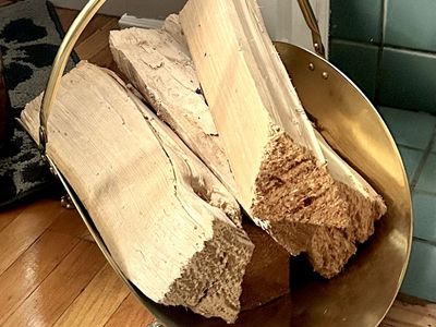 Regency Brass Firewood Holder