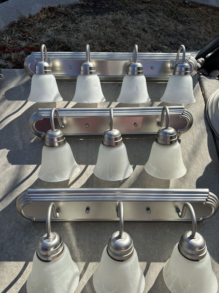 Brushed Nickel Lights