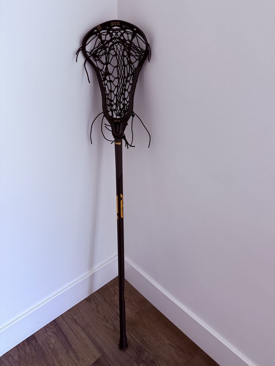 STX Crux Pro Lacrosse Stick, Lacrosse, STX Focus-S Goggle, Lacrosse balls