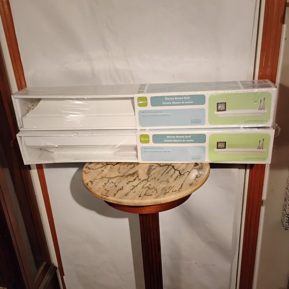 NEW Mission Style Mantel Shelves, Floating 30Inch