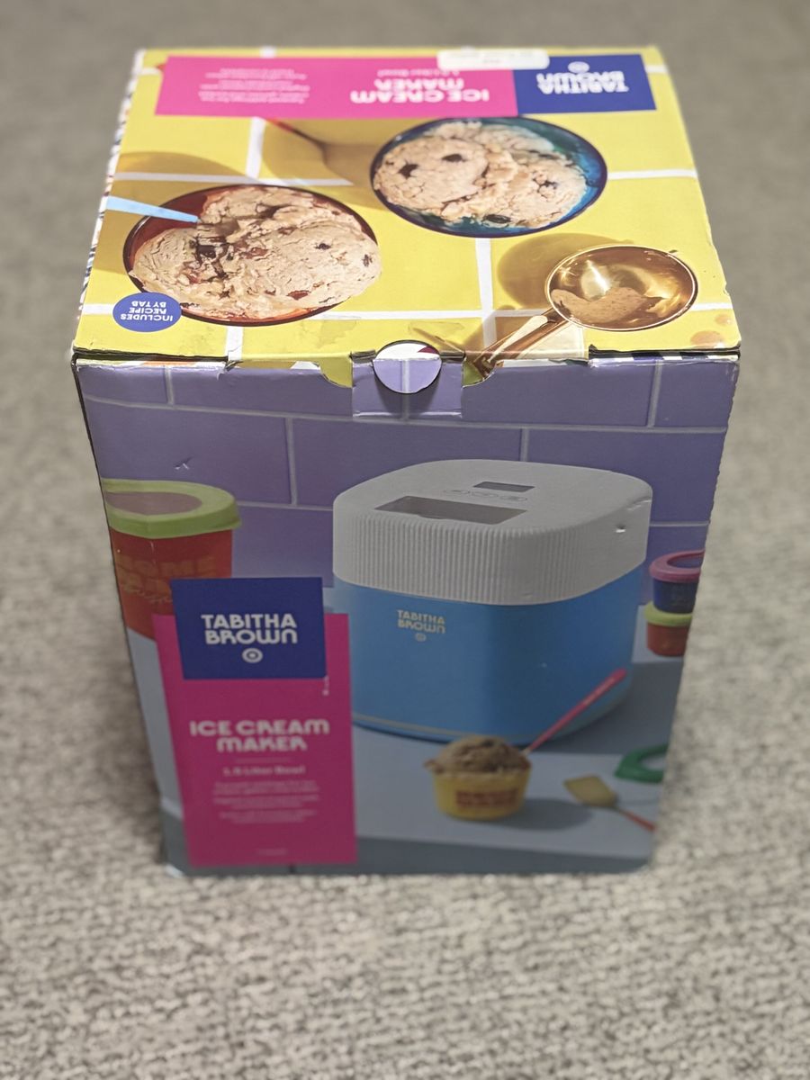 New -  Tabitha Brown Ice Cream Maker