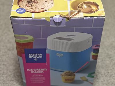New - Tabitha Brown Ice Cream Maker