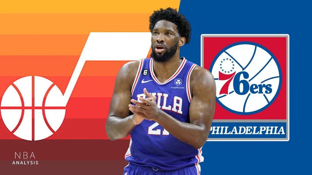 Jazz 76ers Tickets 3/21 Sec 10 Row 2