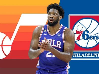 Jazz 76ers Tickets 3/21 Sec 10 Row 2