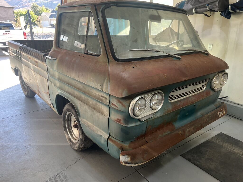 Sweet Old Original Chevy Corvair pickup Truck
