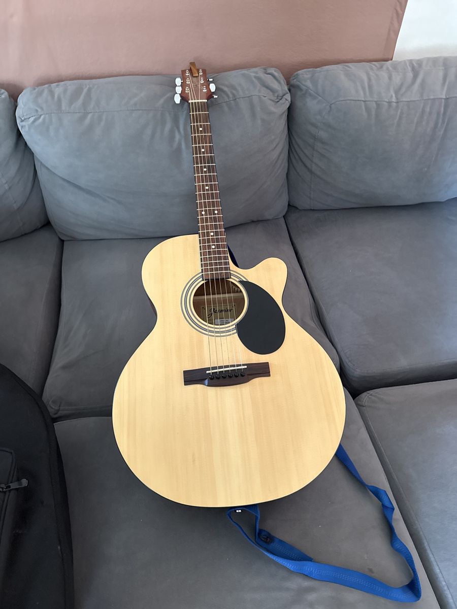 Jasmine by Takamine S35 Acoustic Guitar - Natural Finish, Steel Strings