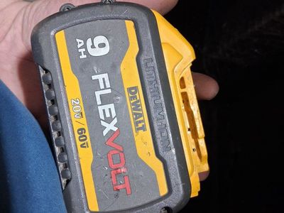 DeWalt FLEXVOLT 9Ah 20V/60V MAX Lithium-Ion Battery - DCB609 for Power Tools