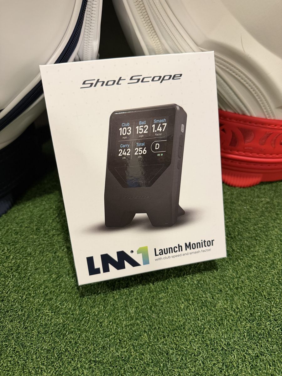 TRADE ShotScope LM1 Launch Monitor New In Box