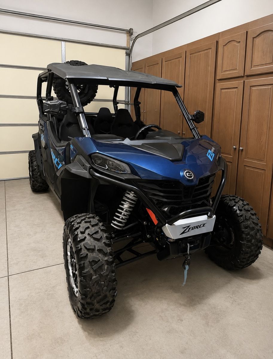 CFMOTO ZForce Side-by-Side UTV - Blue Off-Road Utility Vehicle