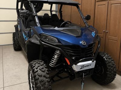 CFMOTO ZForce Side-by-Side UTV - Blue Off-Road Utility Vehicle