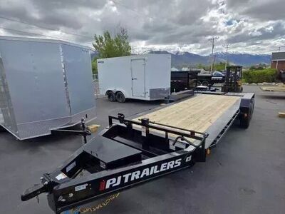 2025 PJ Trailers 22' H5 Equipment WHD Flatbed Trailer