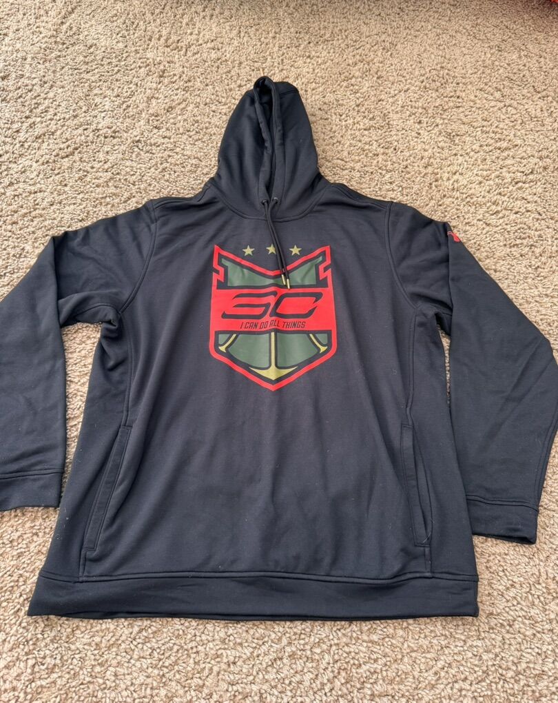 Under Armour Stephen Curry Hoodie Mens Sz 3XL