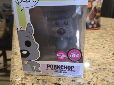 Funko Pop! Disney Porkchop #412 Flocked Chase Limited Edition Vinyl Figure