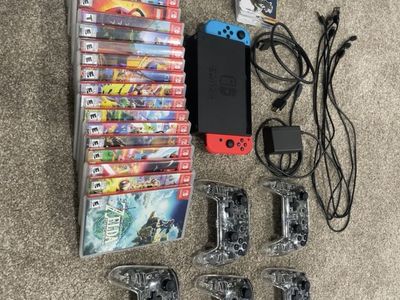 Nintendo Switch Console Huge Bundle