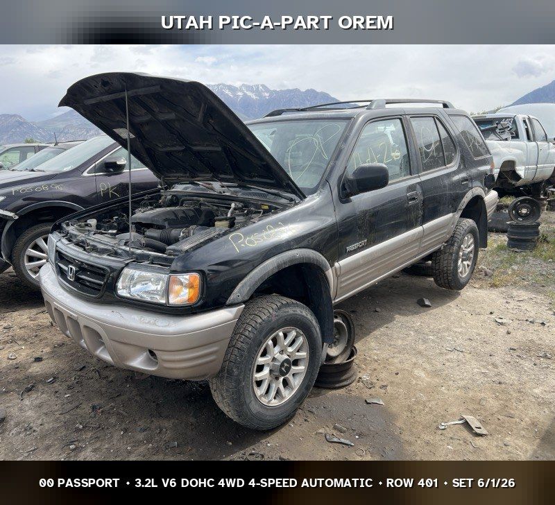 2000 Honda Passport Parts - UTPAP Orem