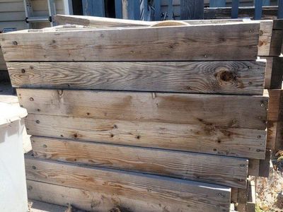 wood forms for garden boxes