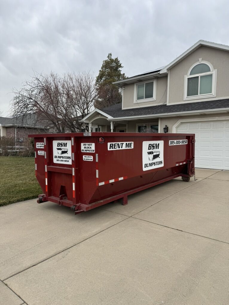 Roll off dumpster rental