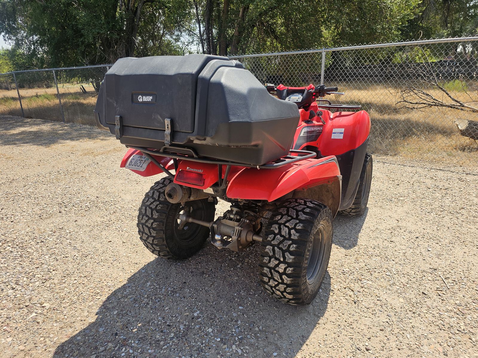 Willing to trade. 2009 kawasaki brute force 650