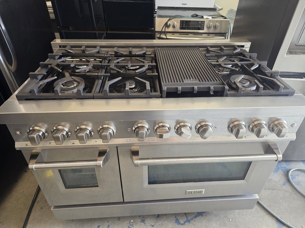 ZLINE 48" PROFESSIONAL GAS RANGE DUAL OVENS