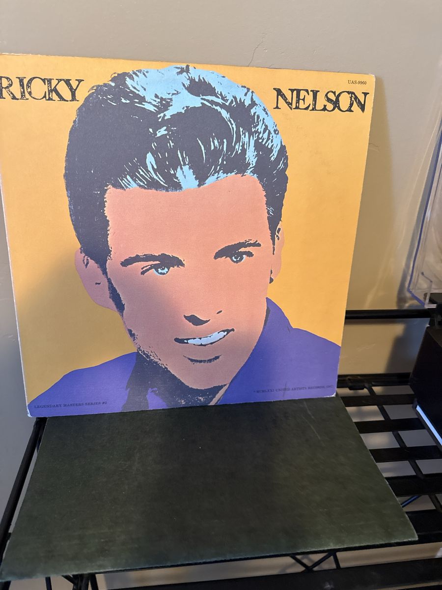 Ricky Nelson Legendary Masters Series Vinyl LP Album Record UAS-9960