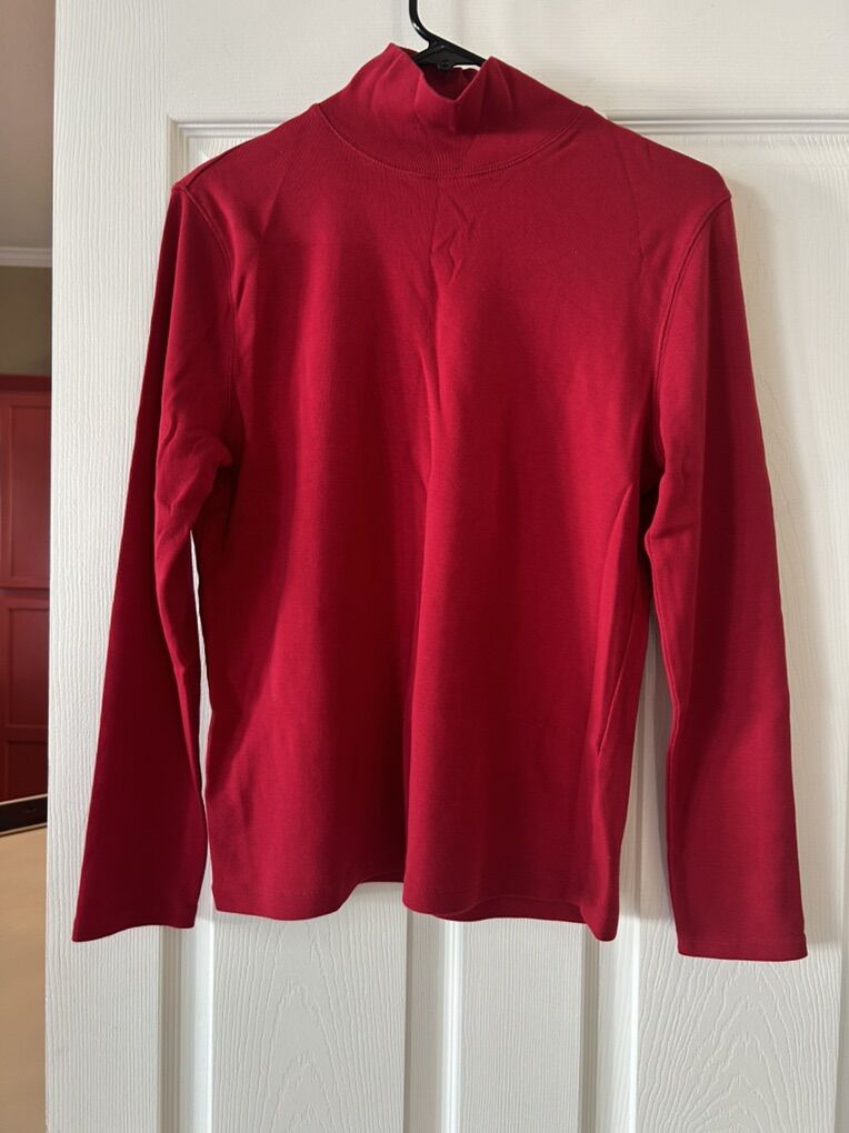 Pendleton Red Turtleneck M Women