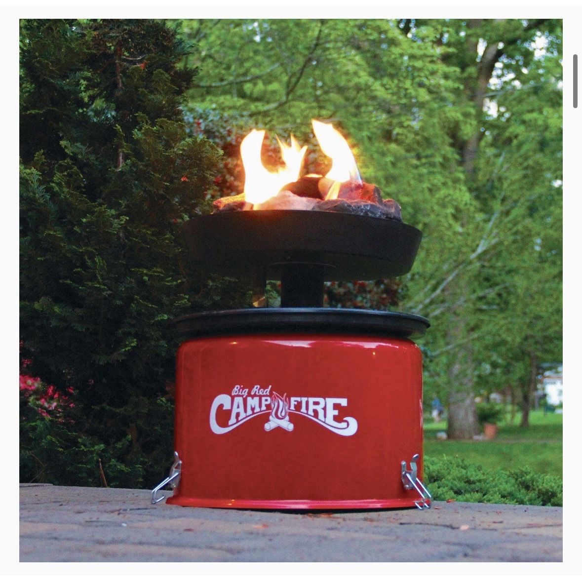 Camco Big Red Campfire - Portable Fire Pit
